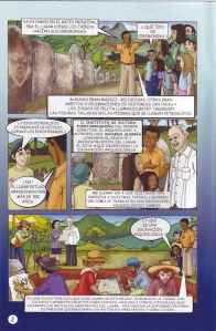 "Nuestra Herencia Taina" - Comic produced by the Instituto de Cultura Puertorriquena.